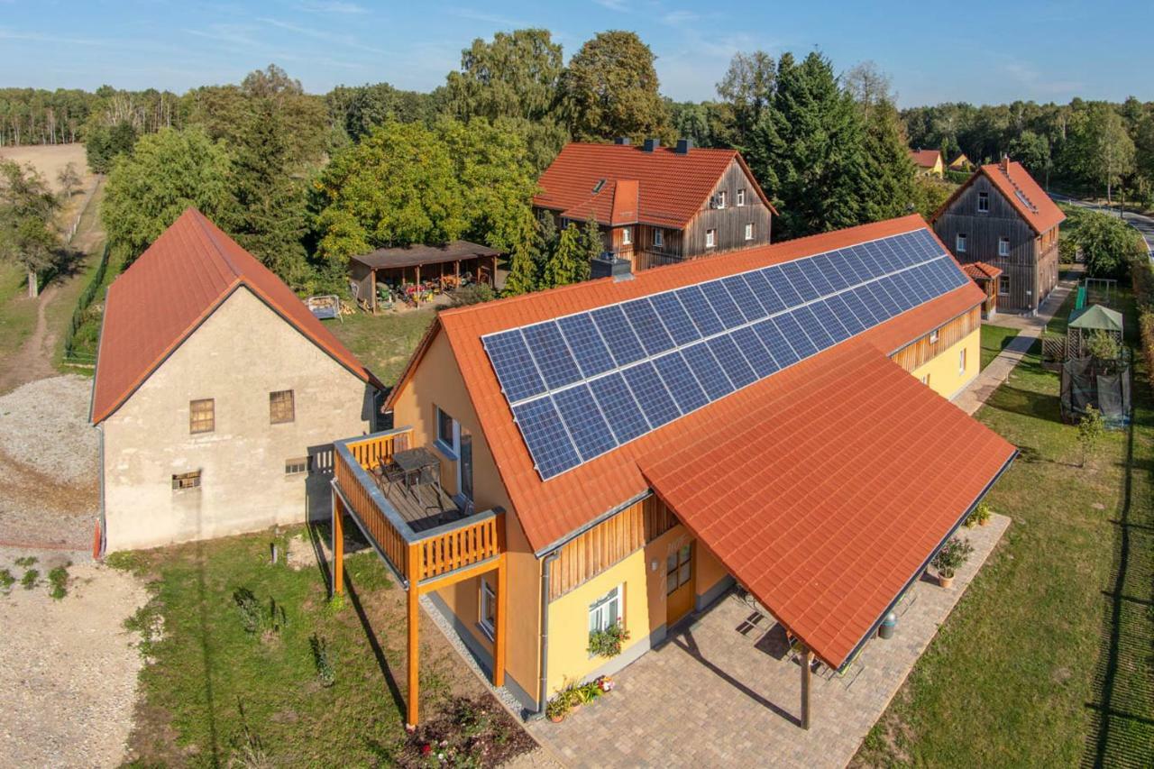 Ferienhof Olbasee Kleinsaubernitz Exterior foto