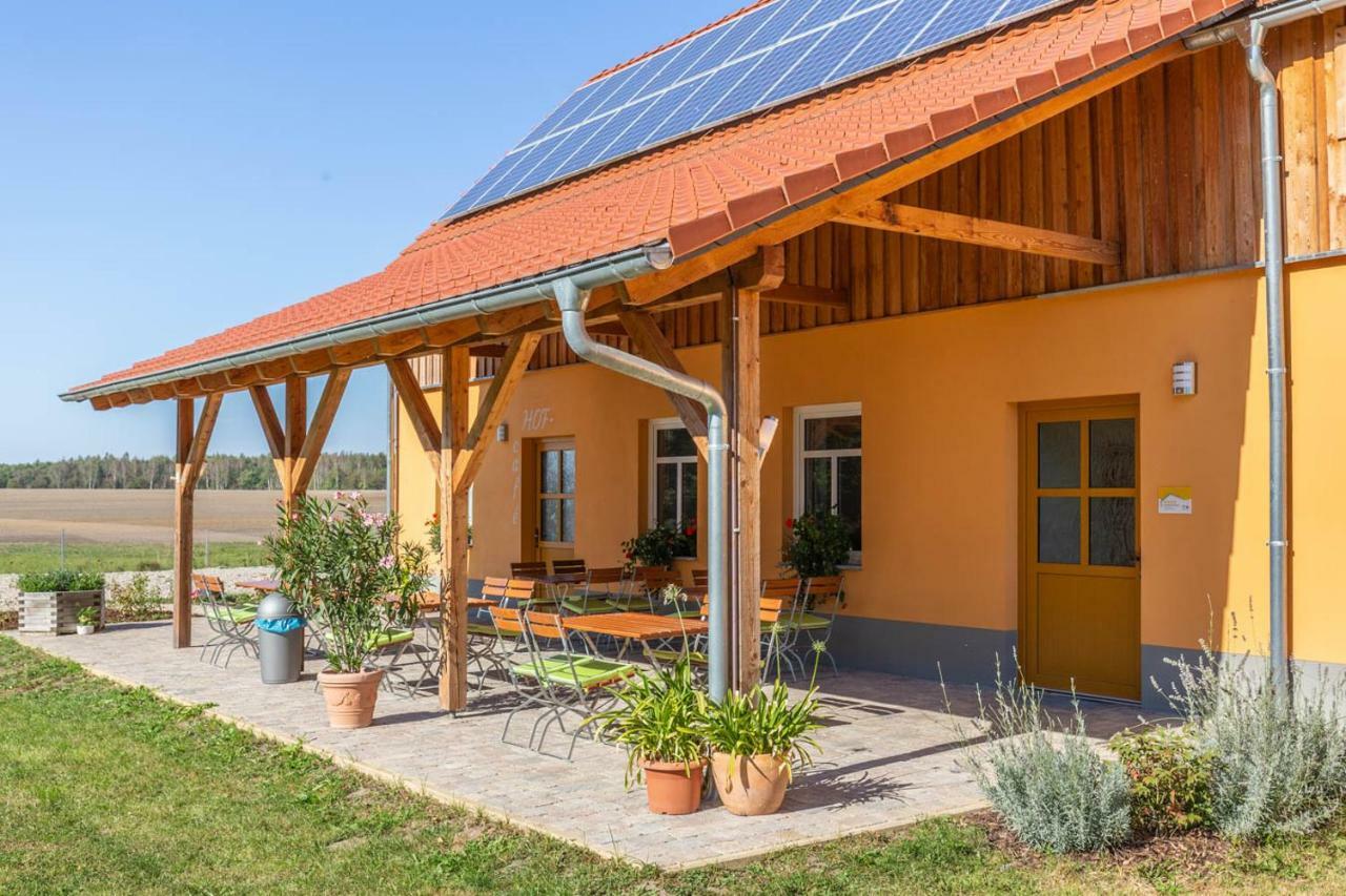 Ferienhof Olbasee Kleinsaubernitz Exterior foto